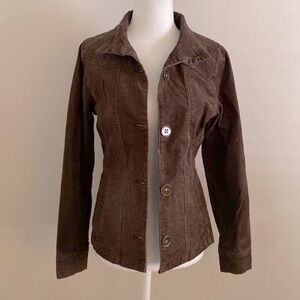 NWT PrAna brown corduroy jacket